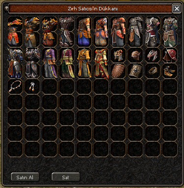 Zırh Satıcısı Detayları Zırh Satıcısı NPC Detayları - Alesta MT2