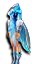 Costume di Guerriero del Ghiaccio (f)