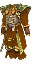 Antiker Königskostüm (Gold) (m)